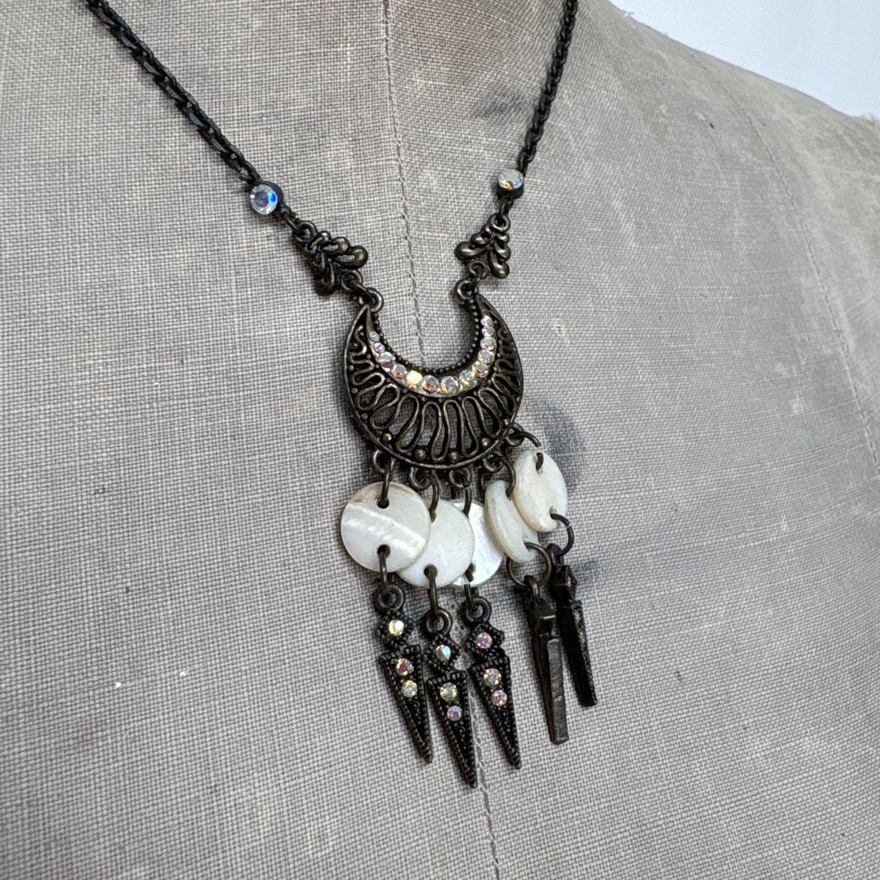 Boho hippie fairy necklace