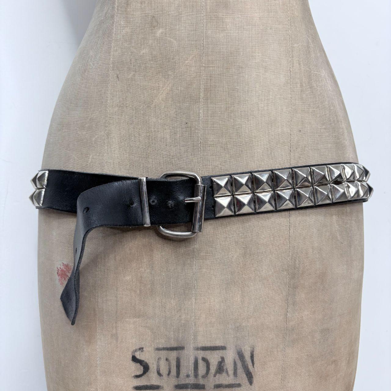 Black Studded Belt