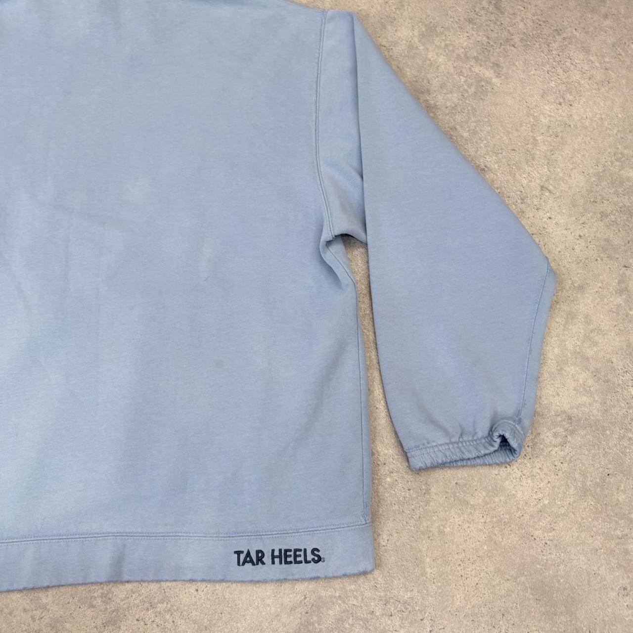 Oversized baby blue varsity hoodie