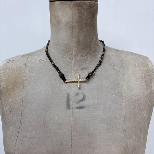Gothic cross necklace