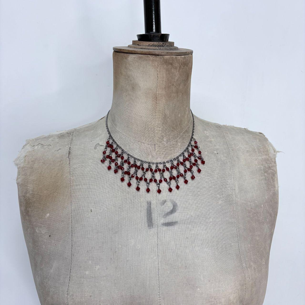 Boho draped chain fairy necklace