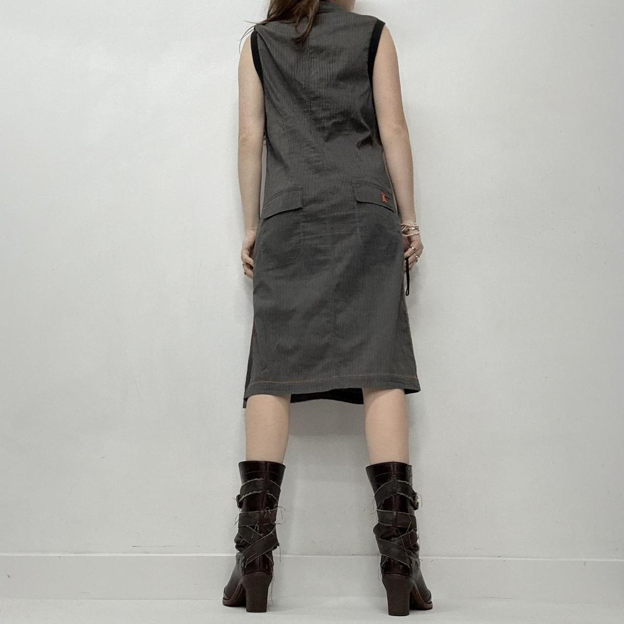 Cop copine pinstripe maxi dress