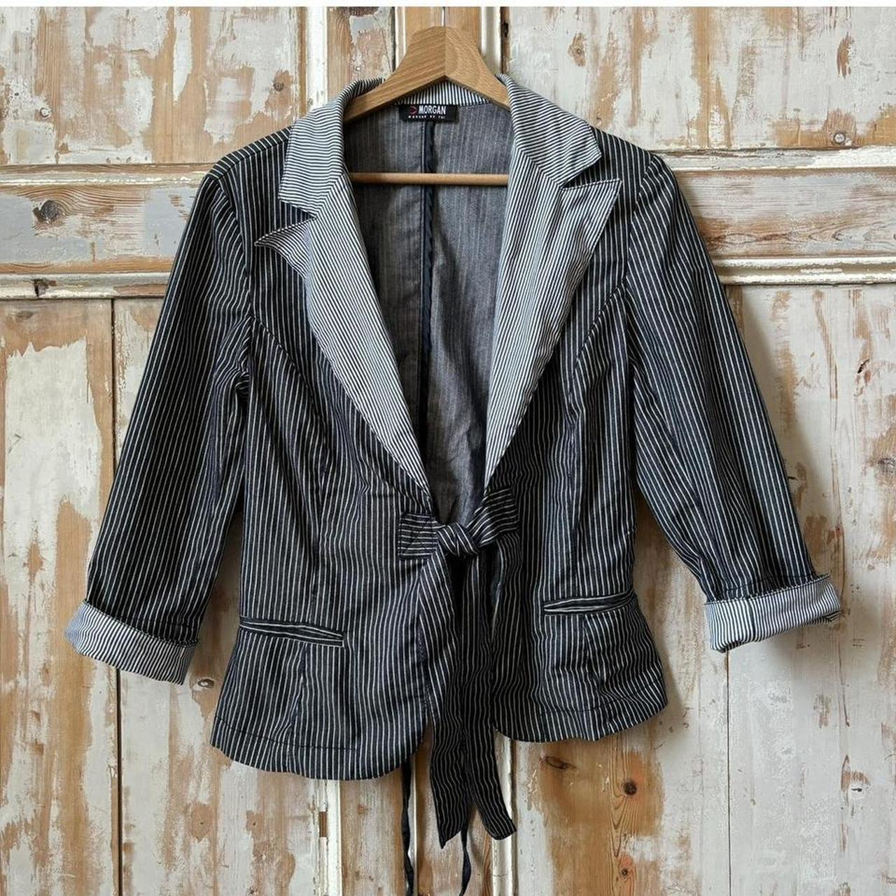 Morgan pinstripe preppy jacket