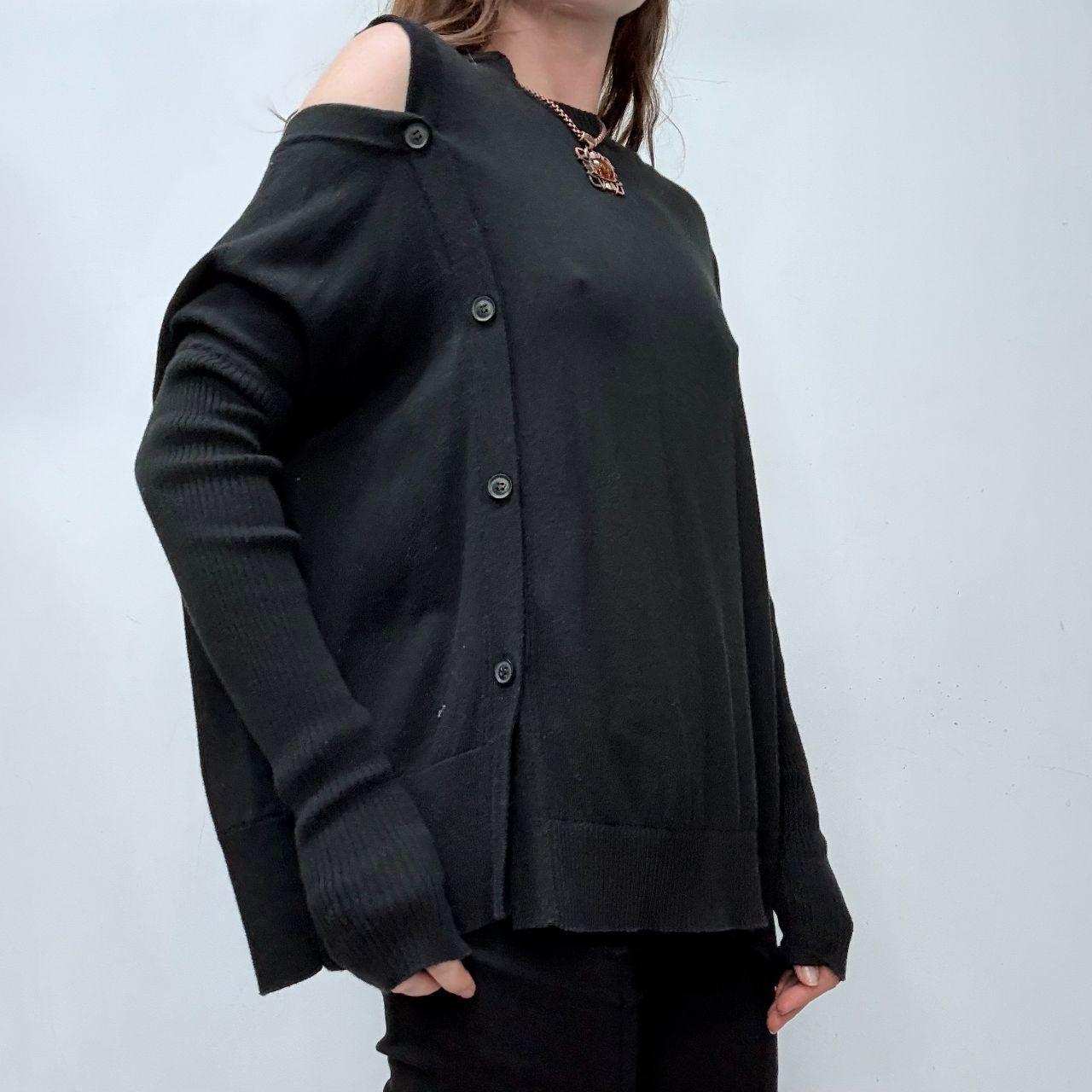 Asymmetric allsaints draped jumper