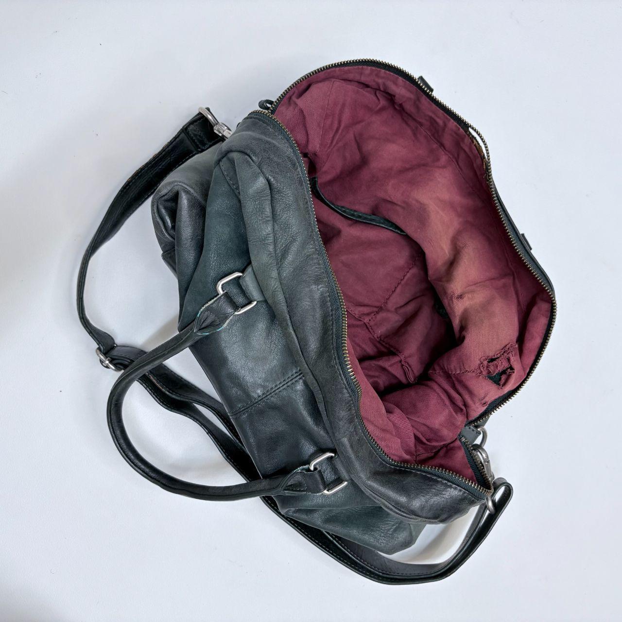 Khaki green slouchy bag