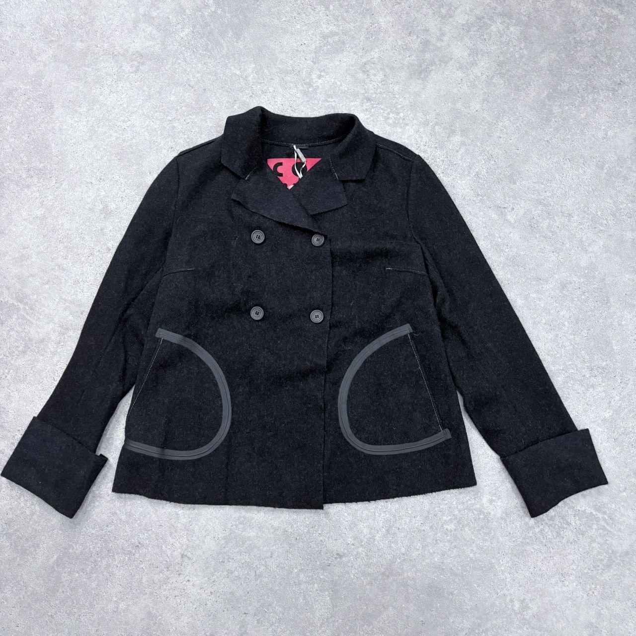 Grey wool cop copine pea coat