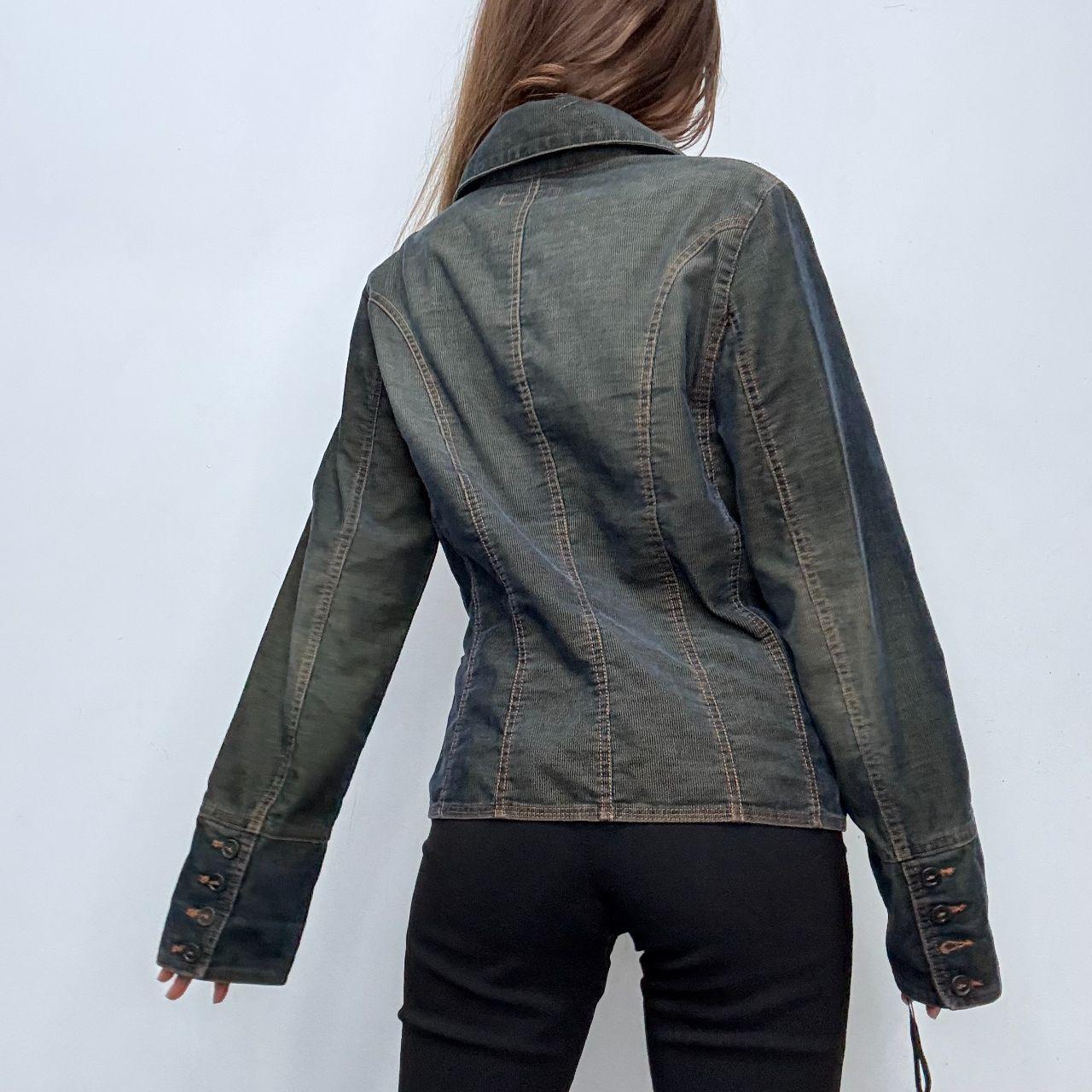 Distressed military jacket