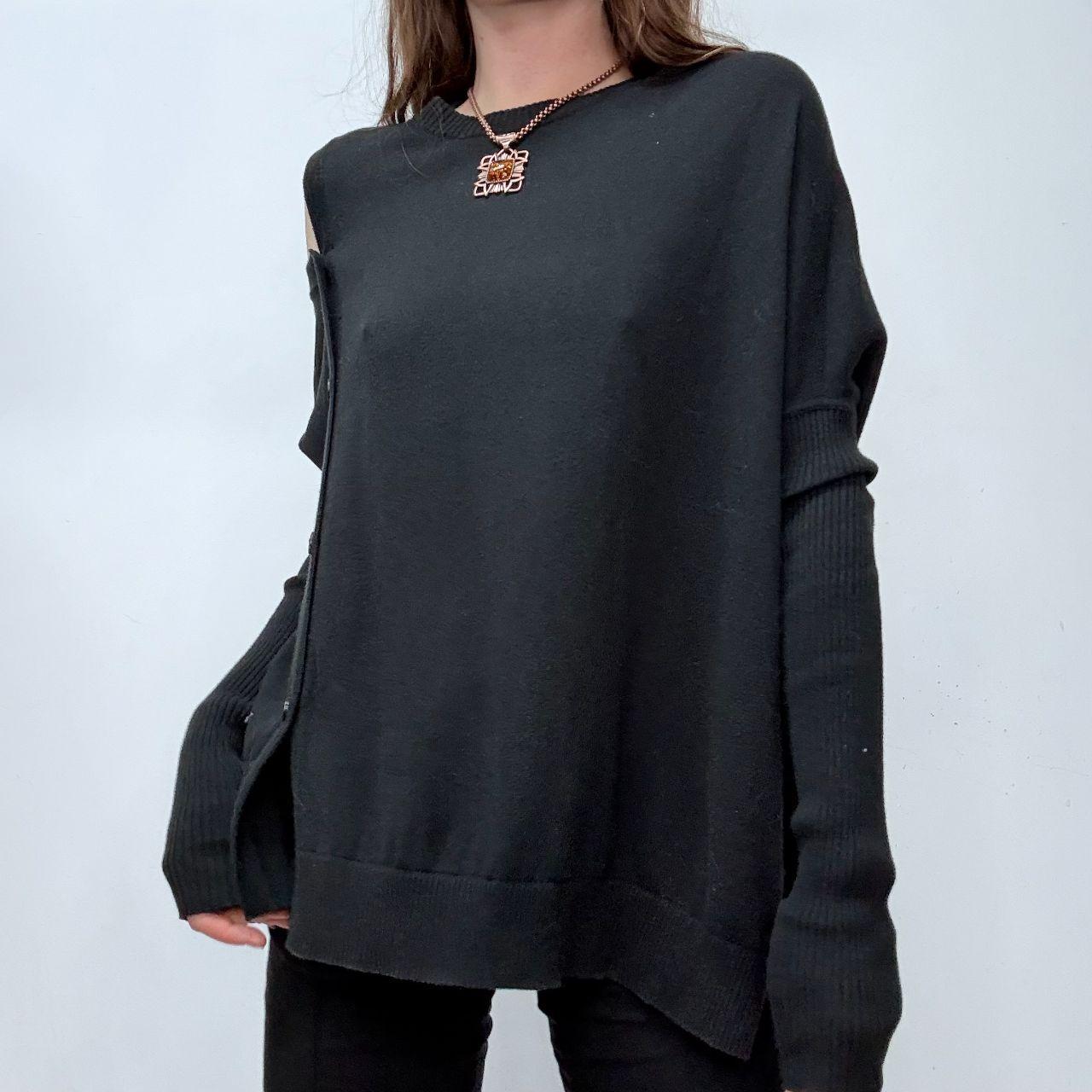 Asymmetric allsaints draped jumper