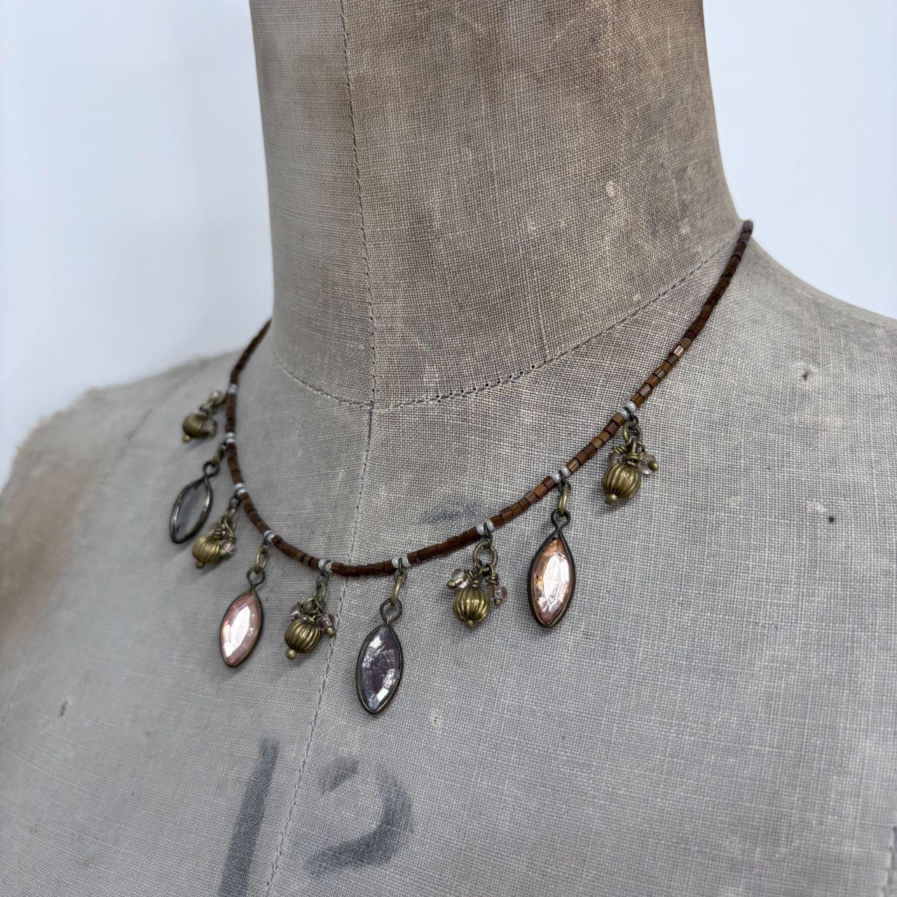 Beaded fairy necklace