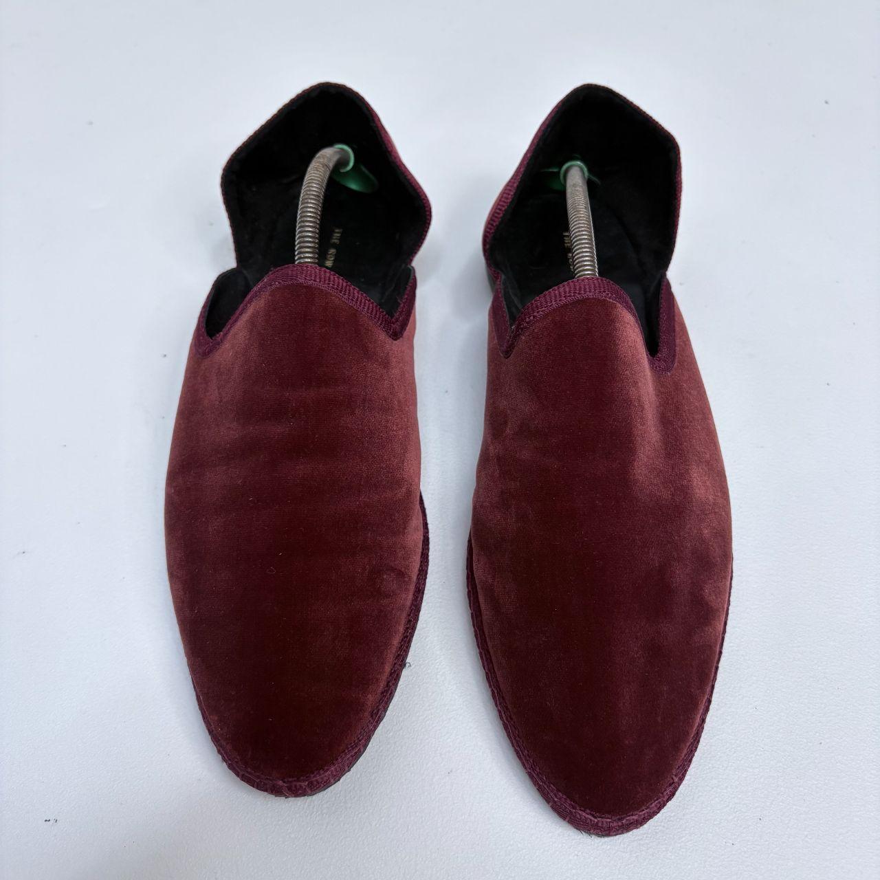 Velvet ballet flat pumps