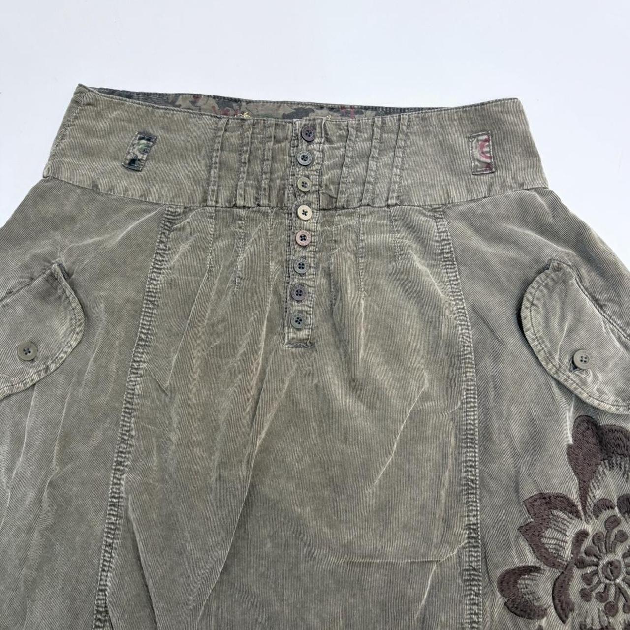 Khaki balloon grunge trousers