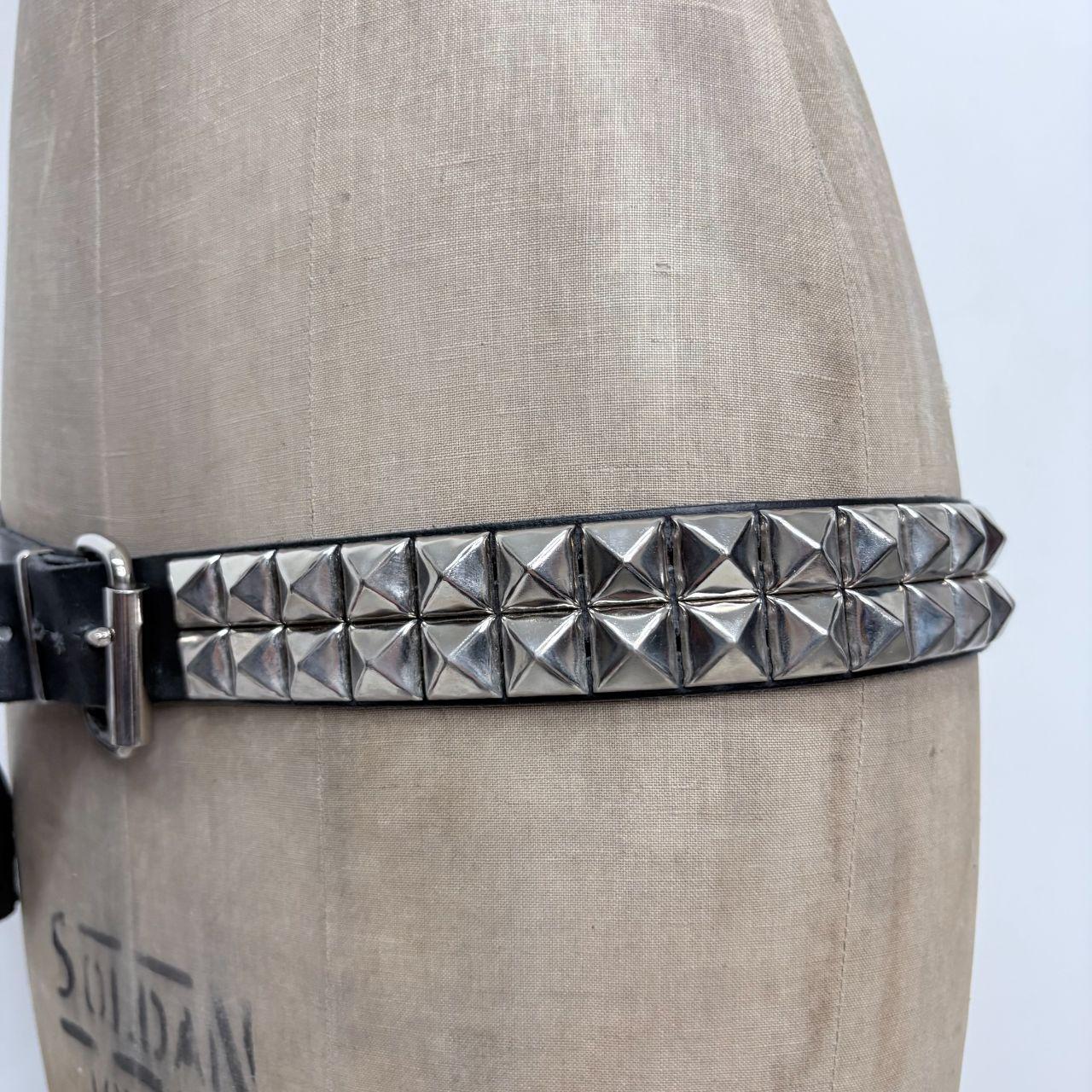 Black Studded Belt