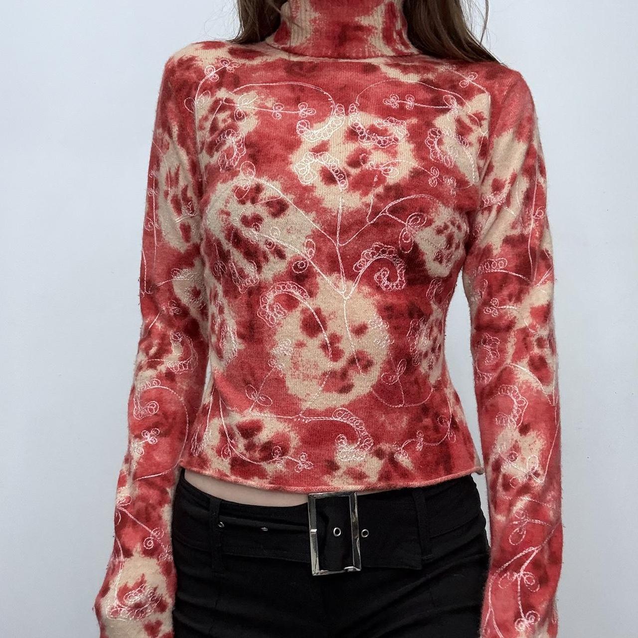 Embroidered Custo Barcelona wool jumper