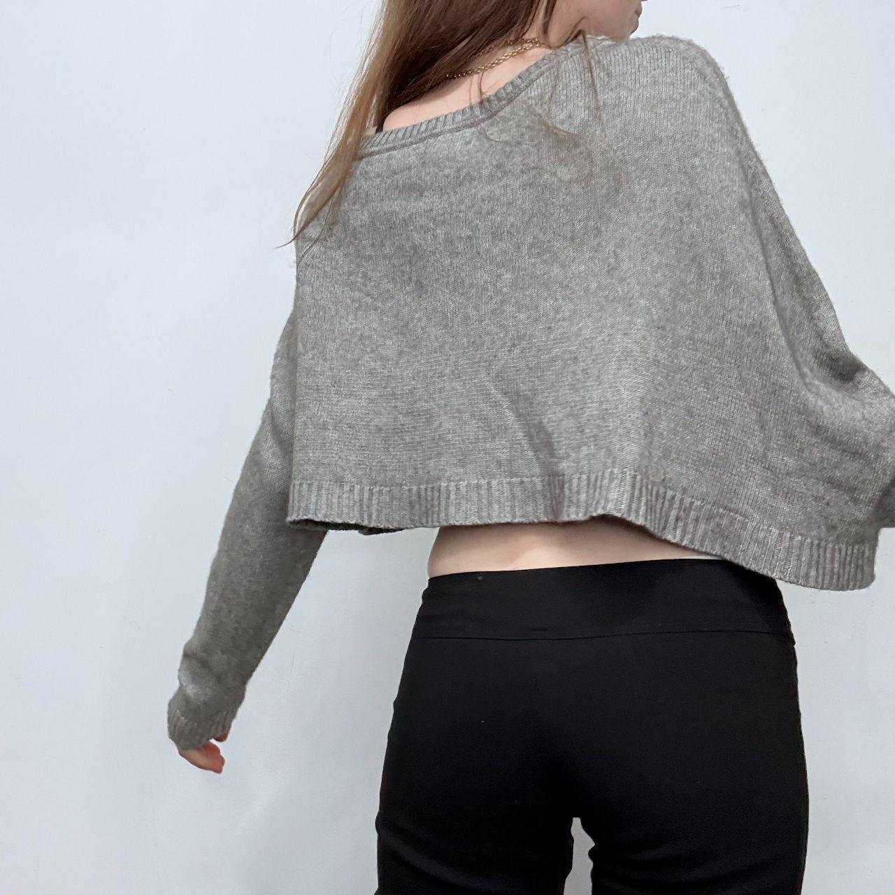 Grey wool asymmetric Cop Copine jumper