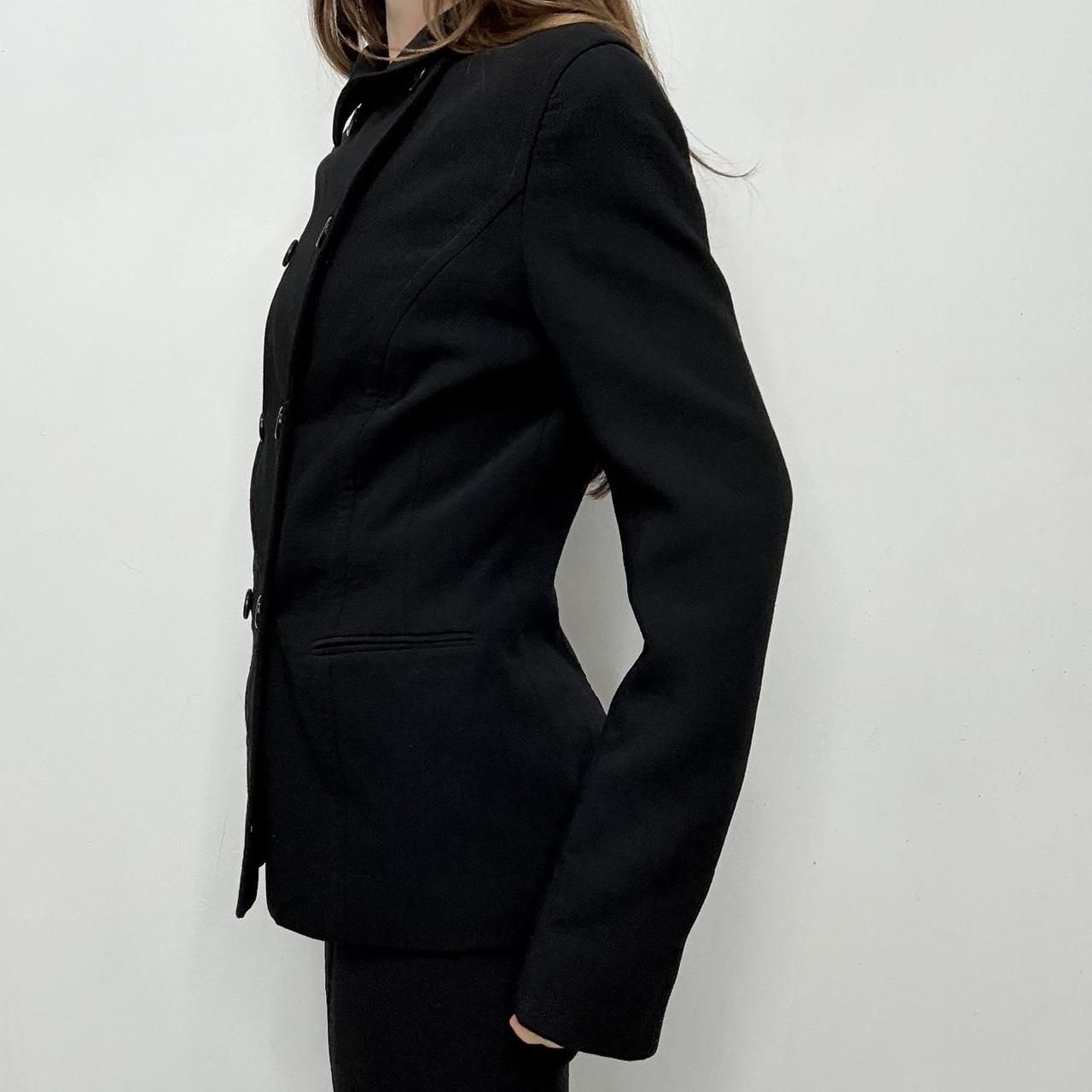 Black ralph Lauren purple label pea coat