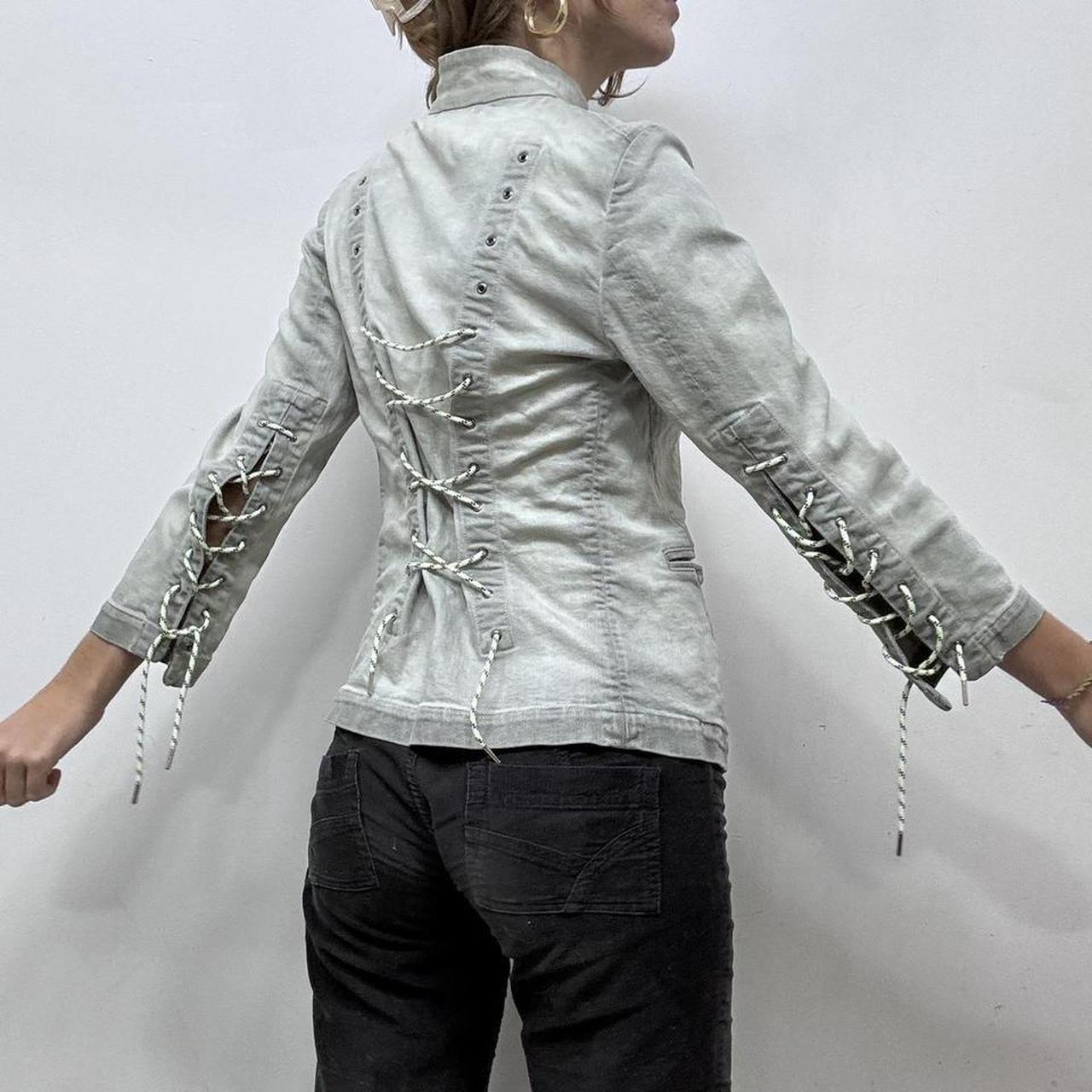 Diesel  distressed corset jacket