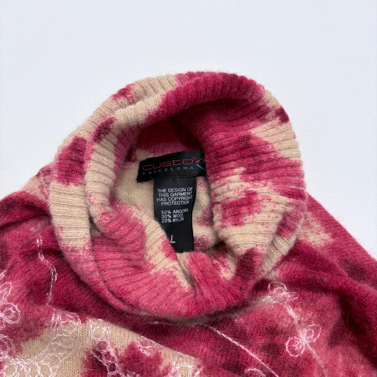Embroidered Custo Barcelona wool jumper