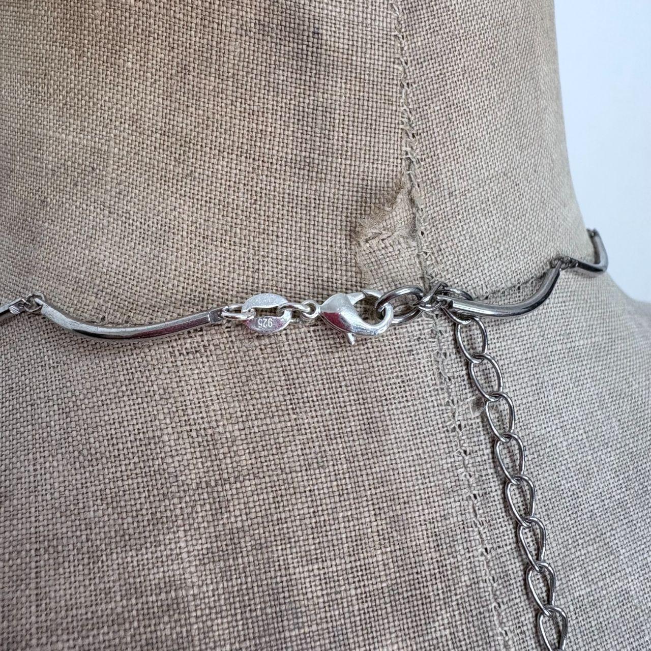 Beaded link fairy necklace