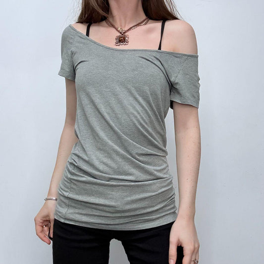 Slouchy grey cop copine t-shirt