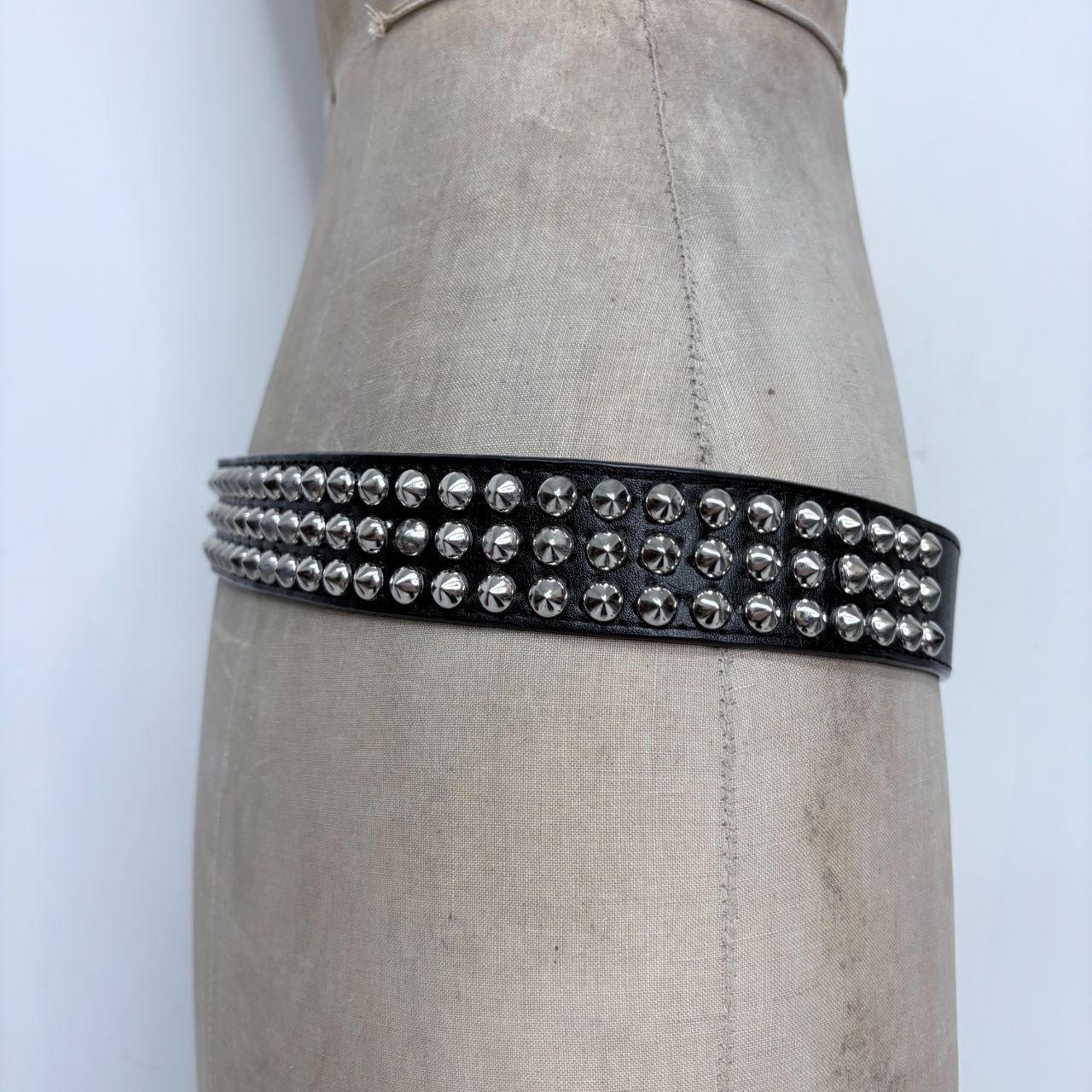 Black Studded Belt