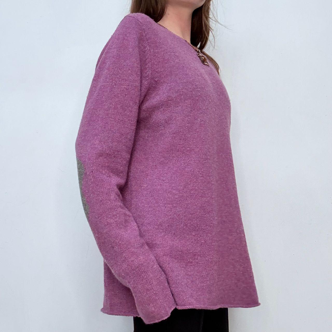 Oversized pink wool knitted Zadig &amp; Voltaire jumper