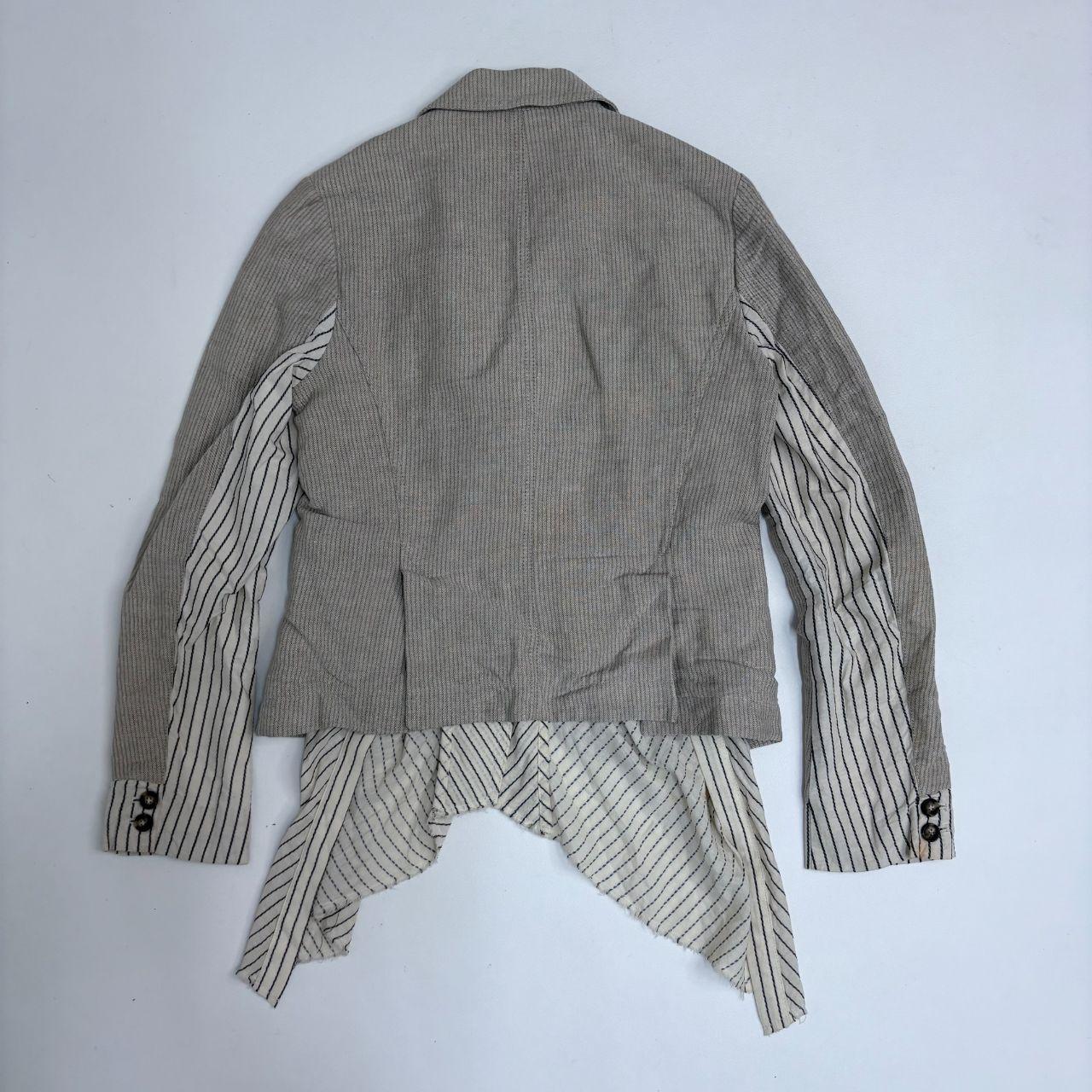 Layered allsaints pinstripe shirt blouse