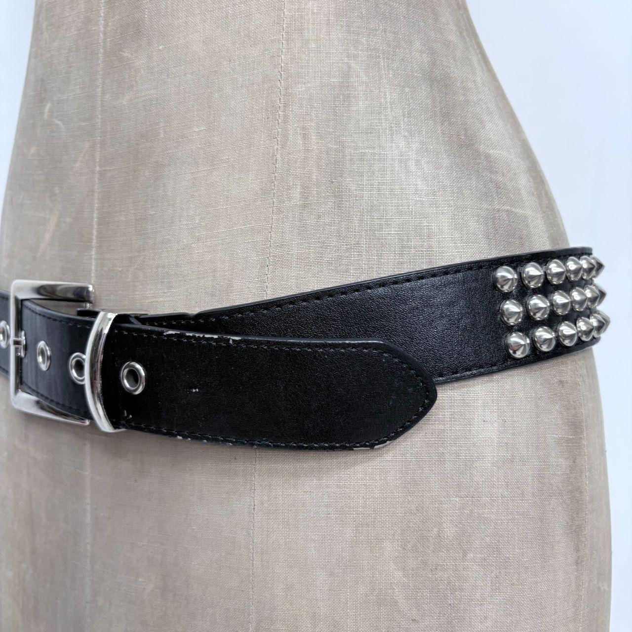 Black Studded Belt