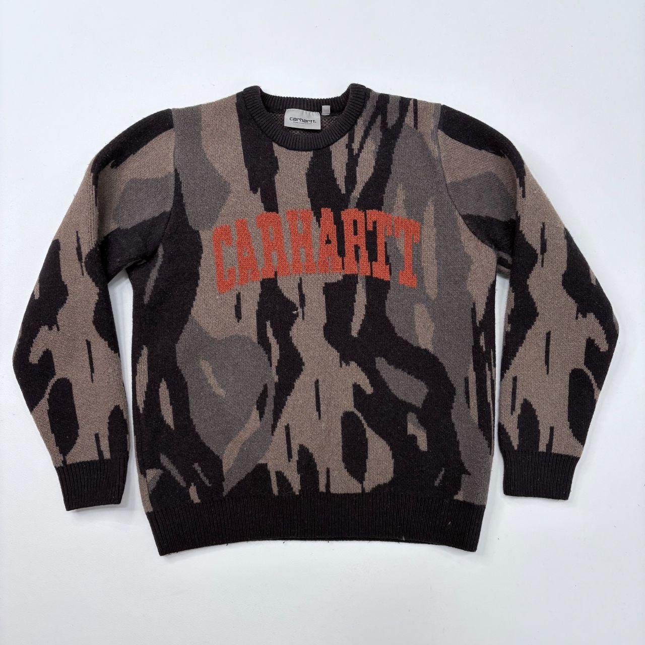Carhartt utility camo knit jumper