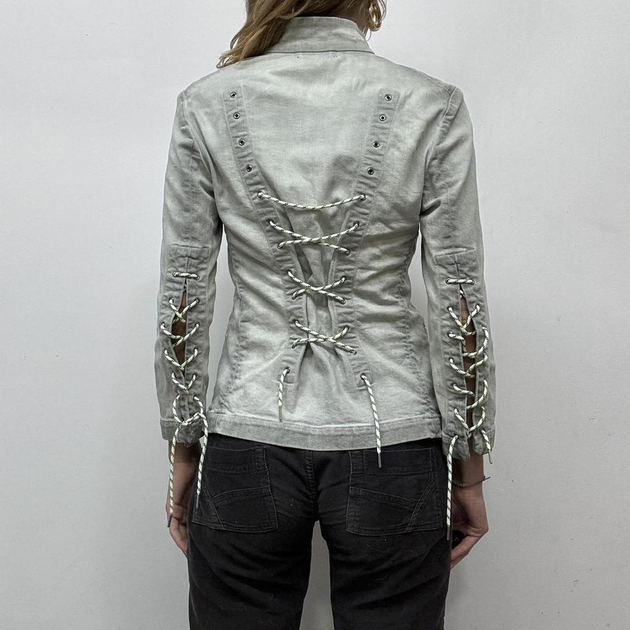 Diesel  distressed corset jacket