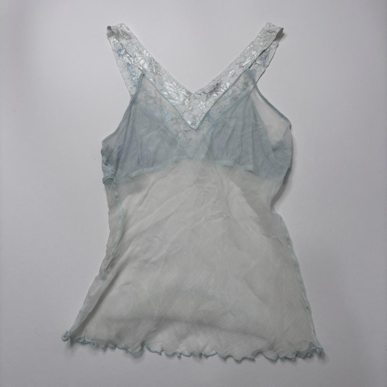 Sheer silk floaty fairy vest