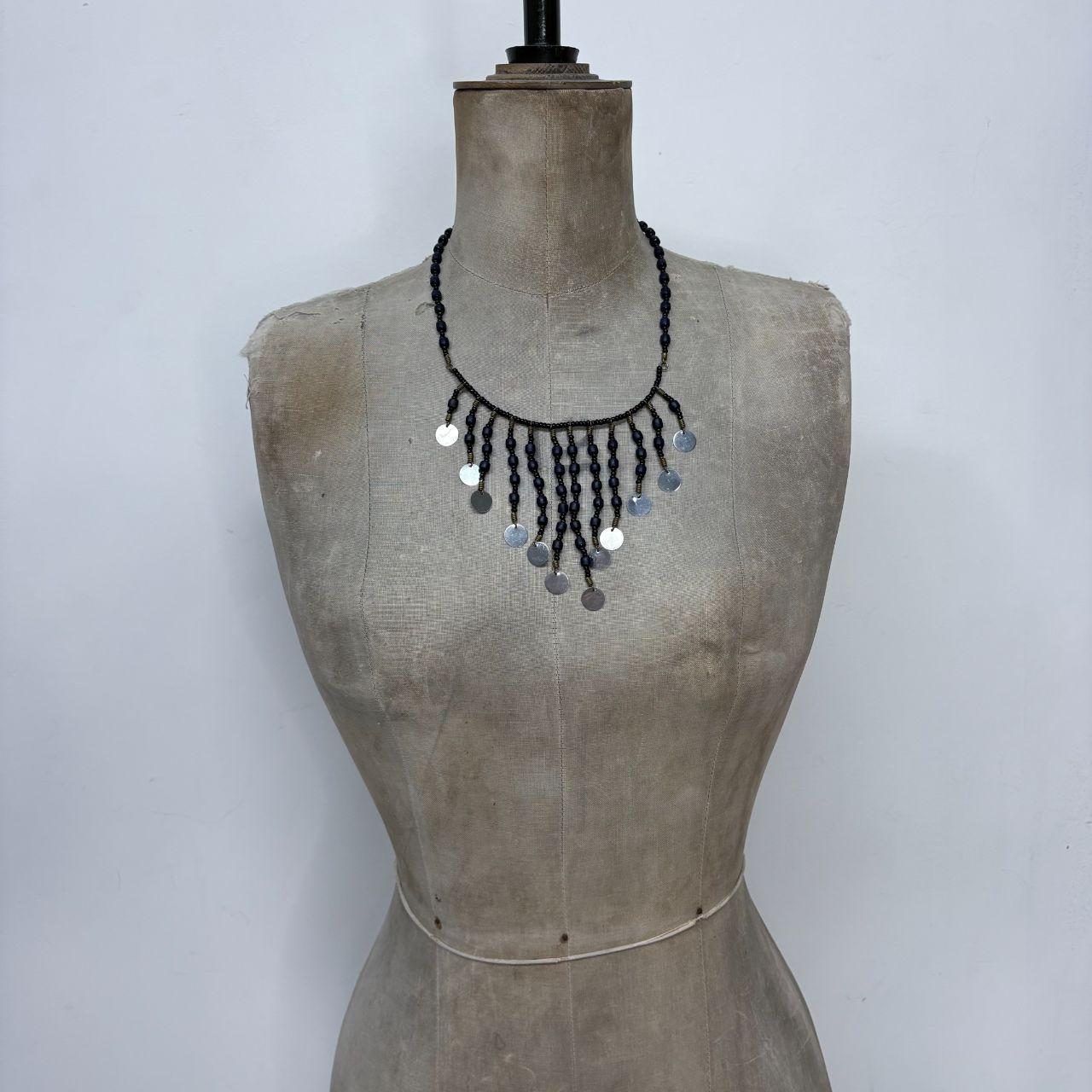 Boho layered hippie necklace