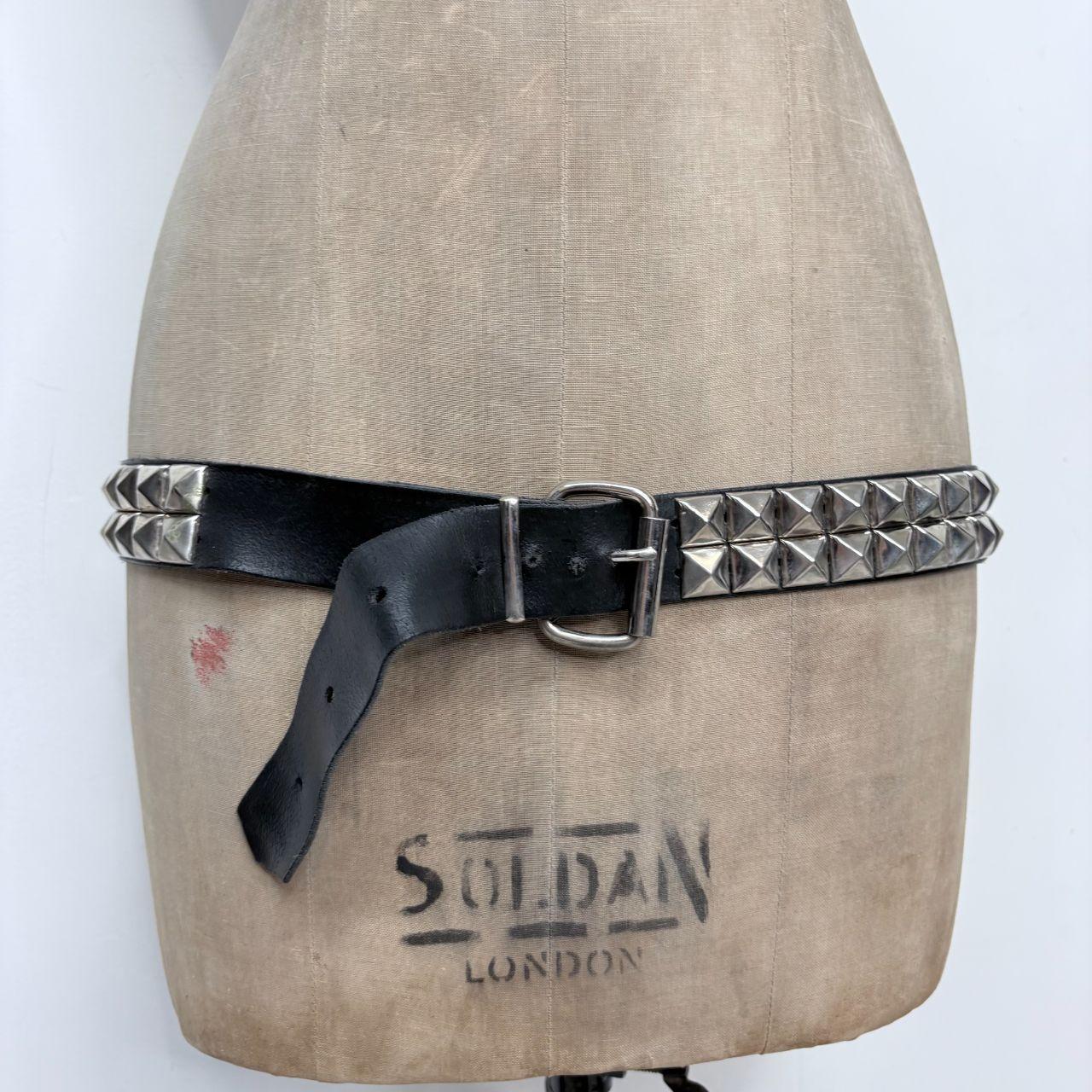 Black Studded Belt
