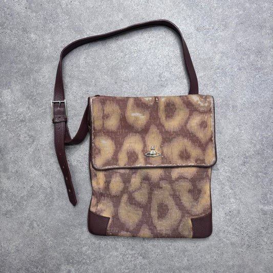 Vivienne Westwood leopard print bag