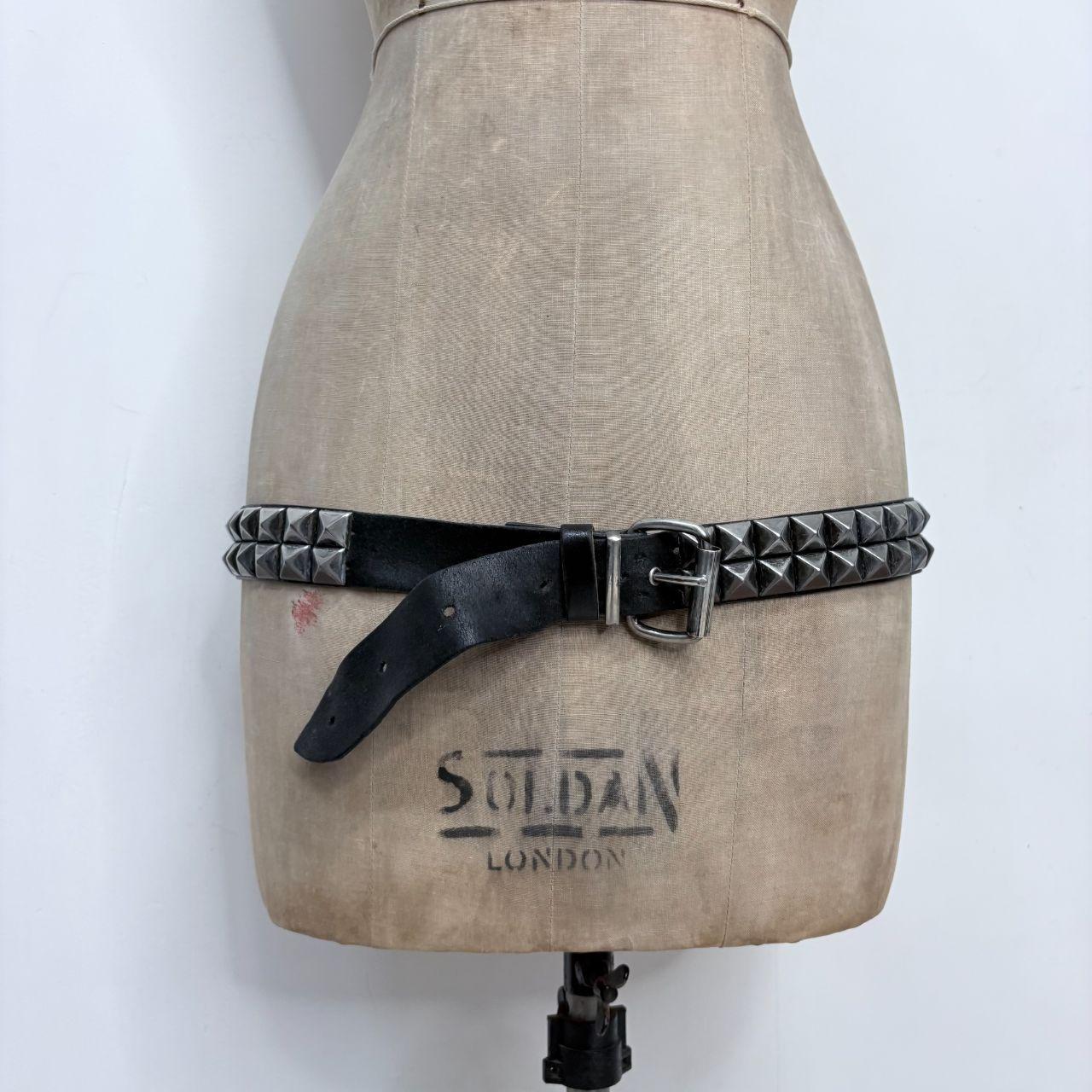 Black Studded grunge Belt