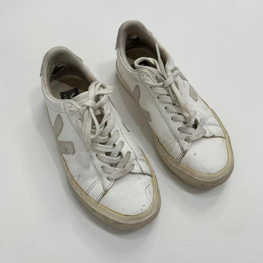 White veja trainers