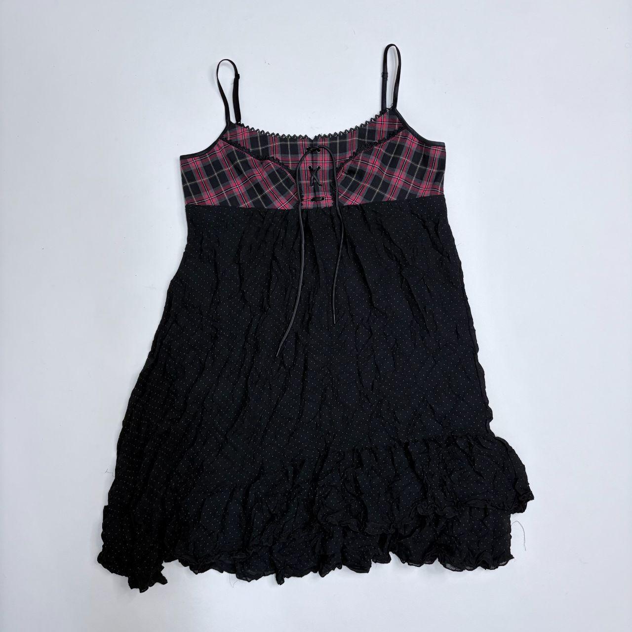 Cop copine tartan grunge dress