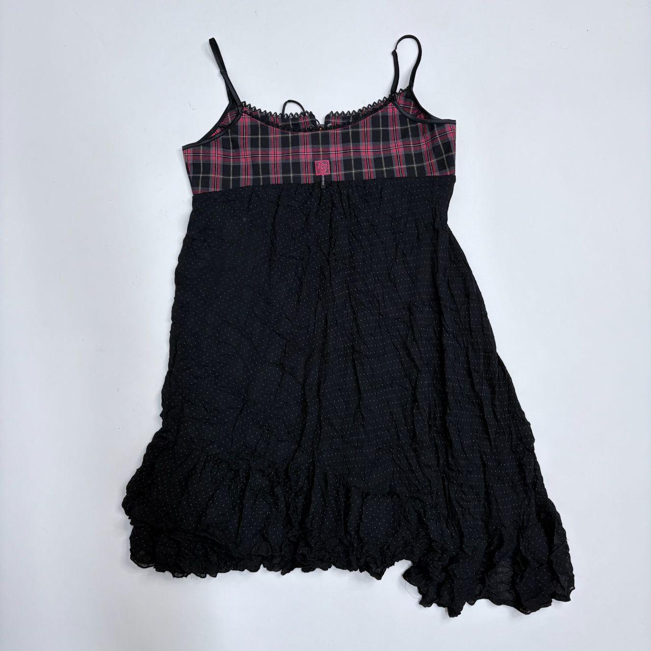Cop copine tartan grunge dress