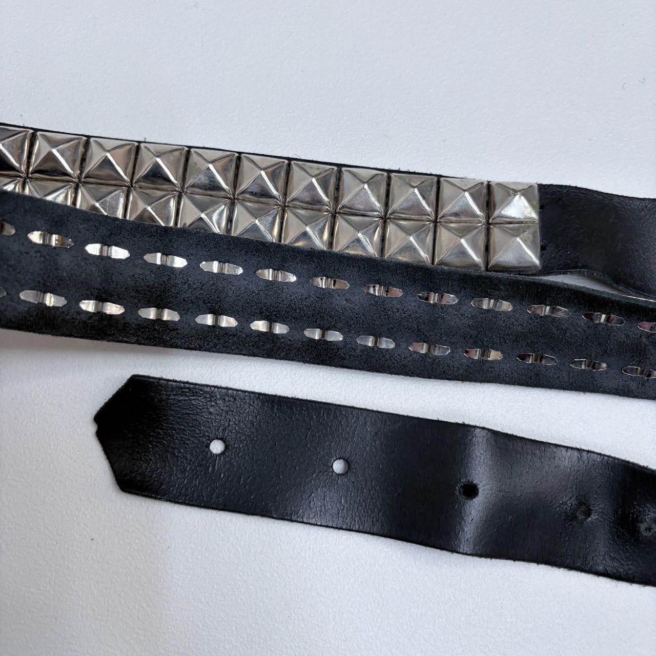 Black Studded Belt