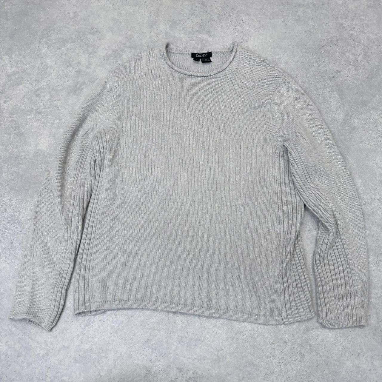Chunky knitted slouchy jumper