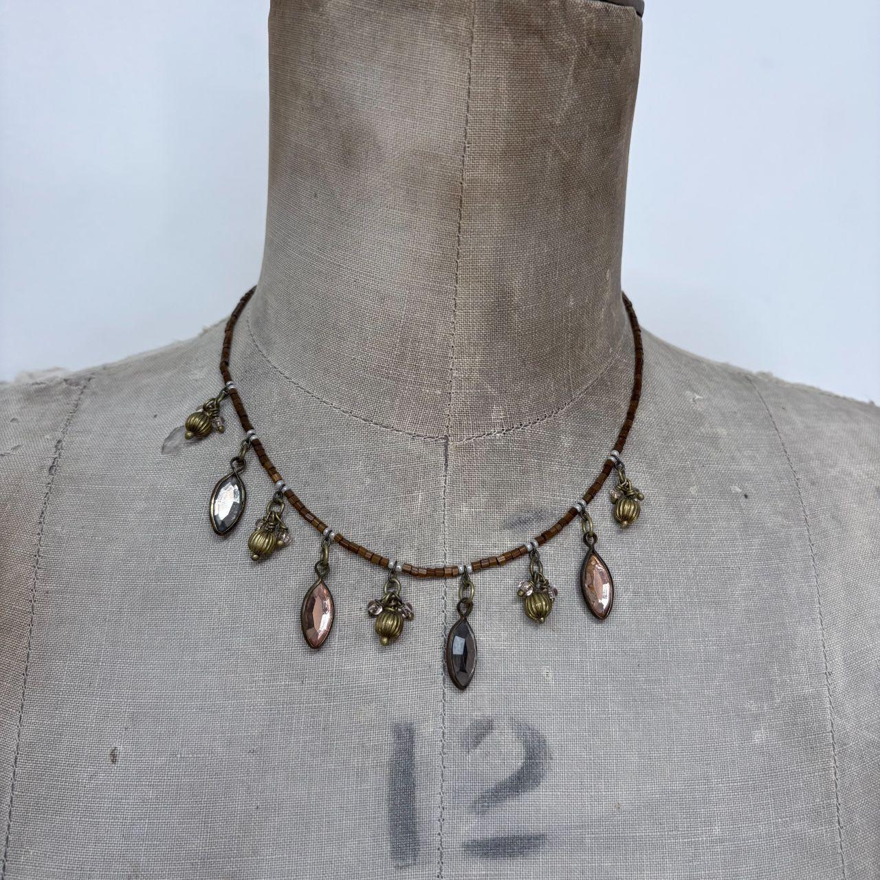Beaded fairy necklace