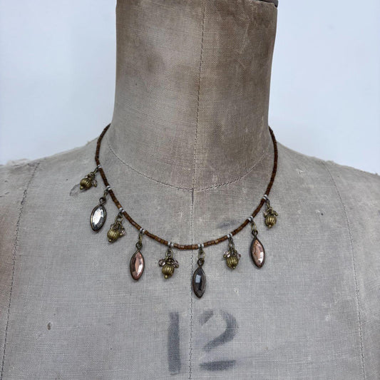 Beaded fairy necklace