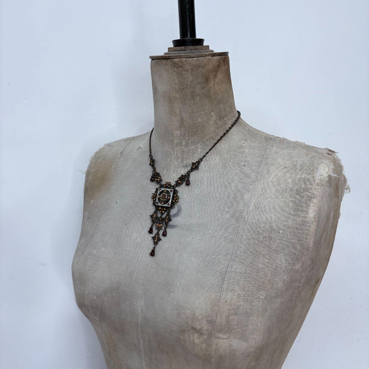 Boho regency fairy necklace