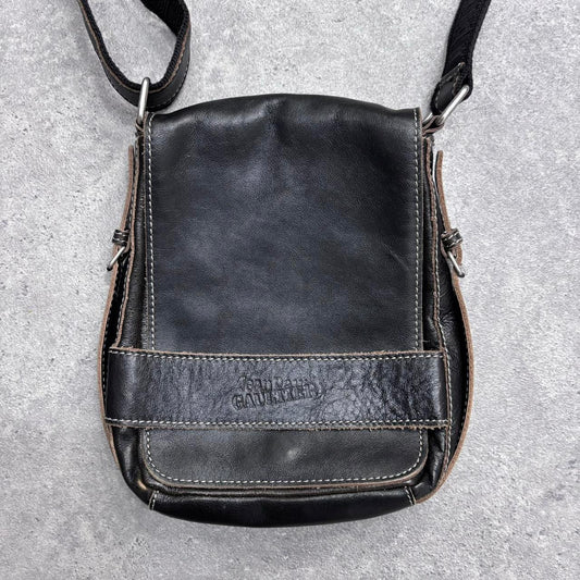 Jean Paul Gaultier crossbody leather bag