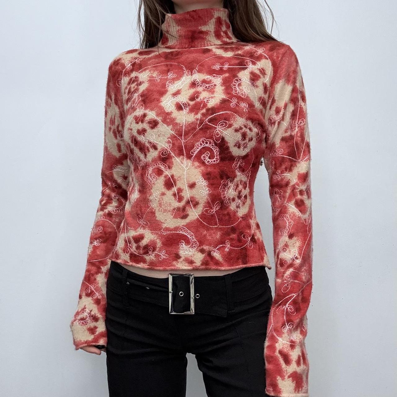 Embroidered Custo Barcelona wool jumper