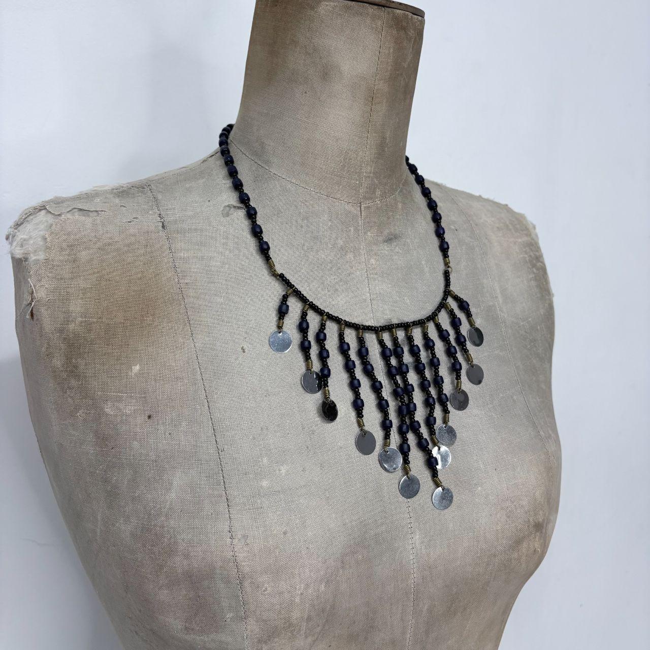 Boho layered hippie necklace