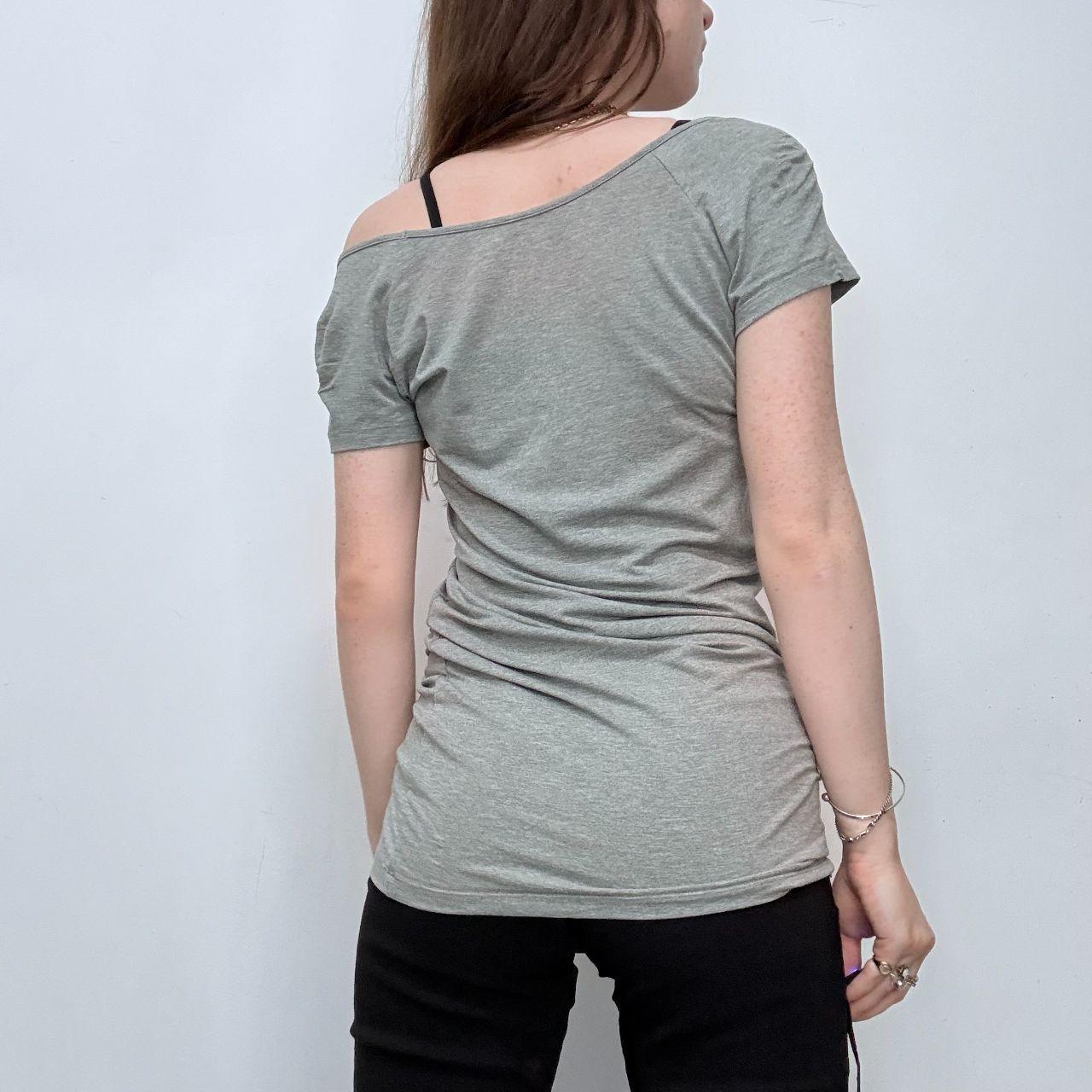 Slouchy grey cop copine t-shirt