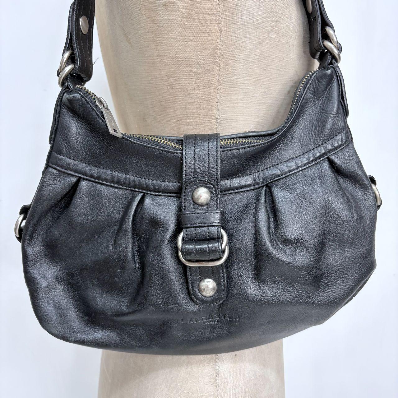 Black slouchy shoulder bag