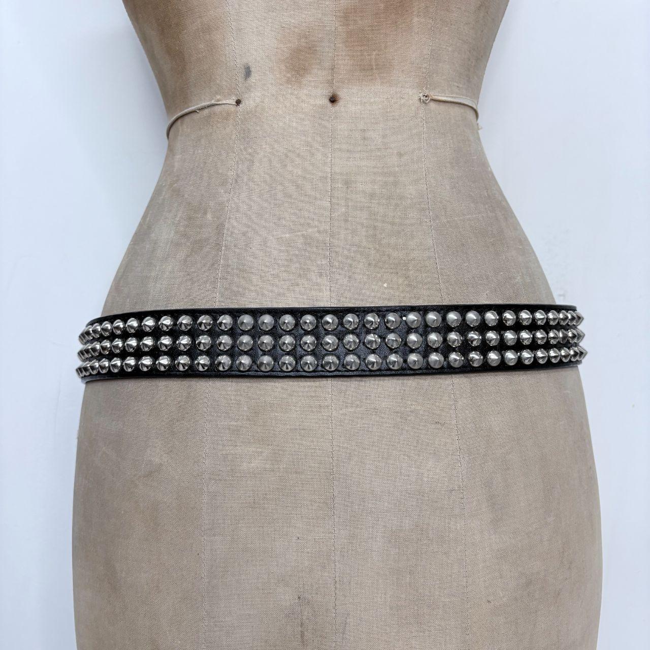Black Studded Belt