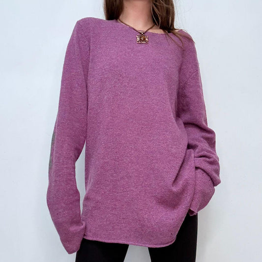Oversized pink wool knitted Zadig &amp; Voltaire jumper