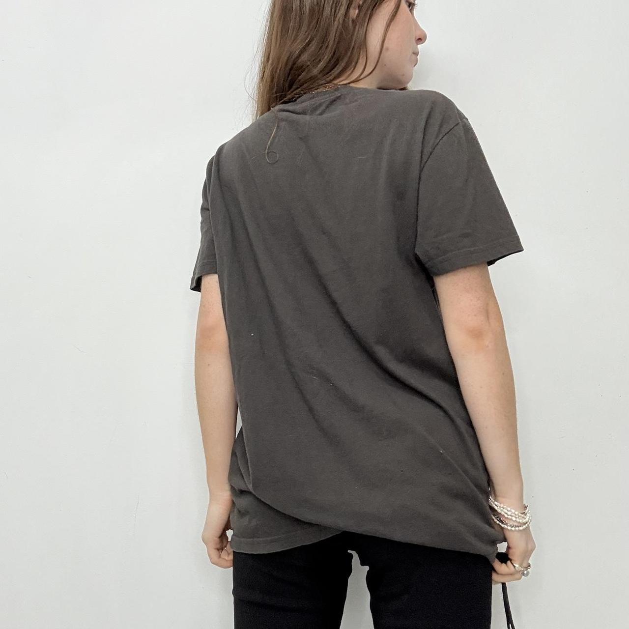 Studded graphic grunge t-shirt